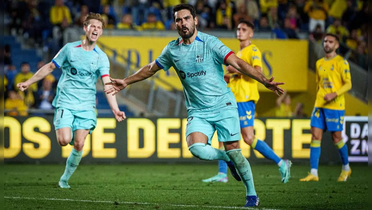 Barcelona beat Las Palmas 2-1 in La Liga