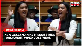 New Zealands Youngest MP Hana-Rawhiti Maipi-Clarke Makes Powerful Speech Performs Maori Haka