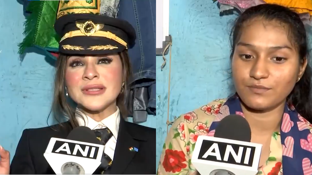 Air India's Pilot Captain Zoya Agarwal Helps Dharavi Slum Girl Fuflill Her Flying Dream