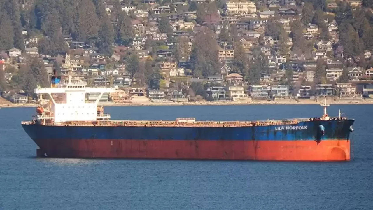 A cargo ship, 'MV Lila Norfolk', was hijacked late last evening