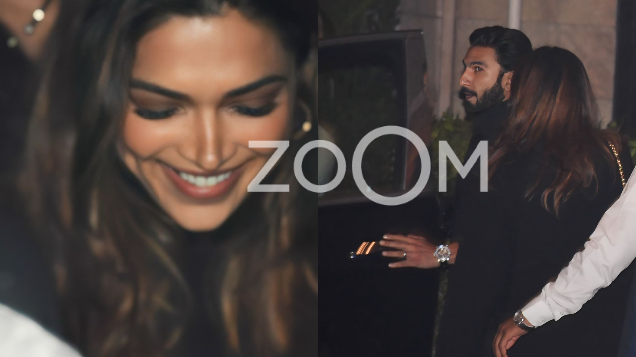 Deepika Padukone All Smiles After Enjoying Birthday Dinner With Hubby ...