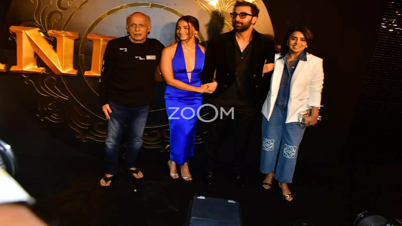 Animal Success Bash: Alia, Neetu, Sajid And Others Arrive In Style To Celebrate With Ranbir Kapoor