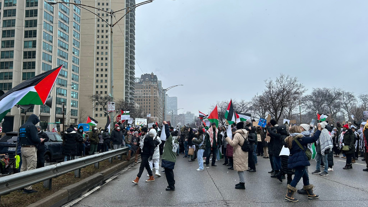 Lake Shore Drive Protest