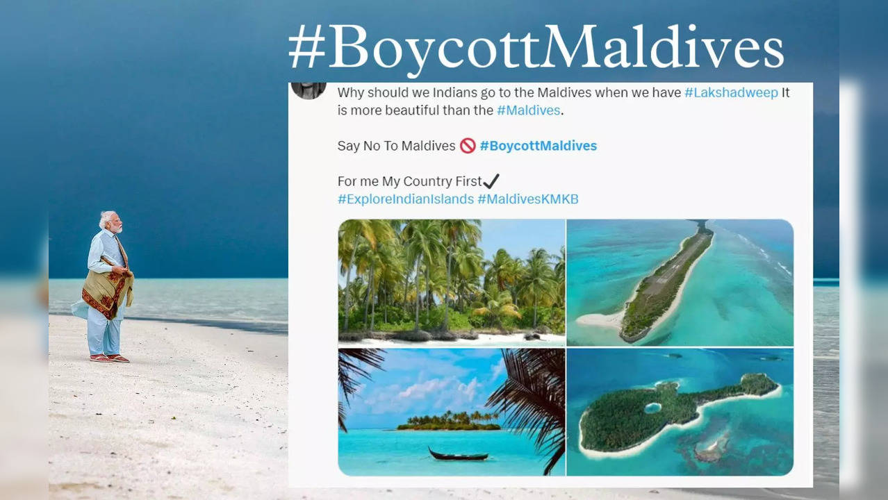 #BoycottMaldives trends on Twitter as Indians Cancel Trips