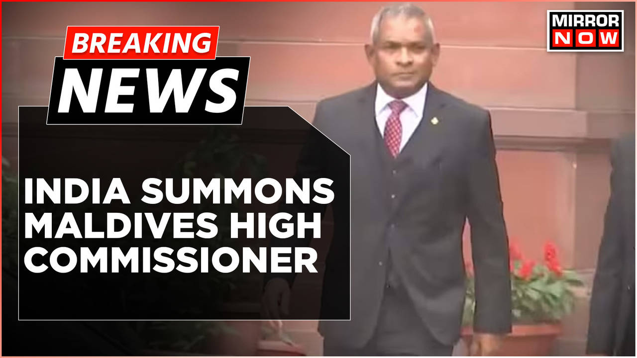 Breaking News: MEA Summons Maldives High Commissioner Amid Row | India ...