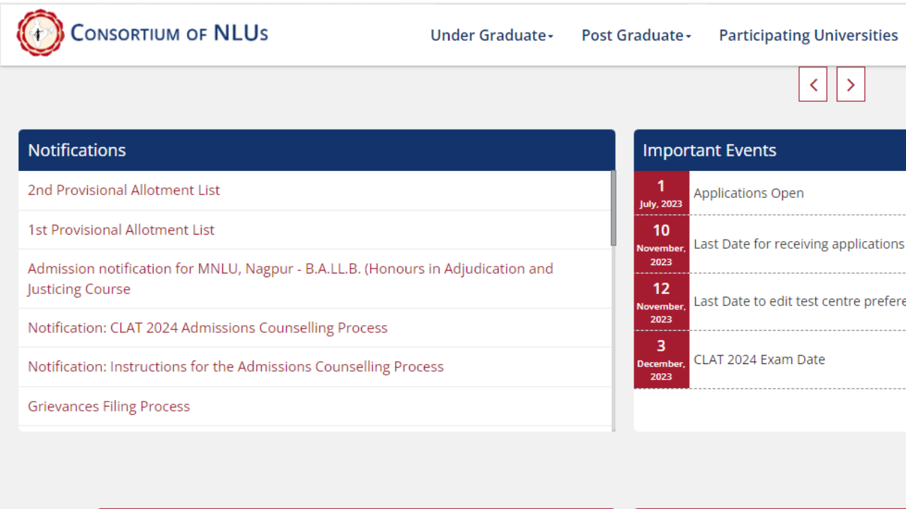 CLAT 2024 2nd Allotment List Released, Direct Link to Check Institute-wise List