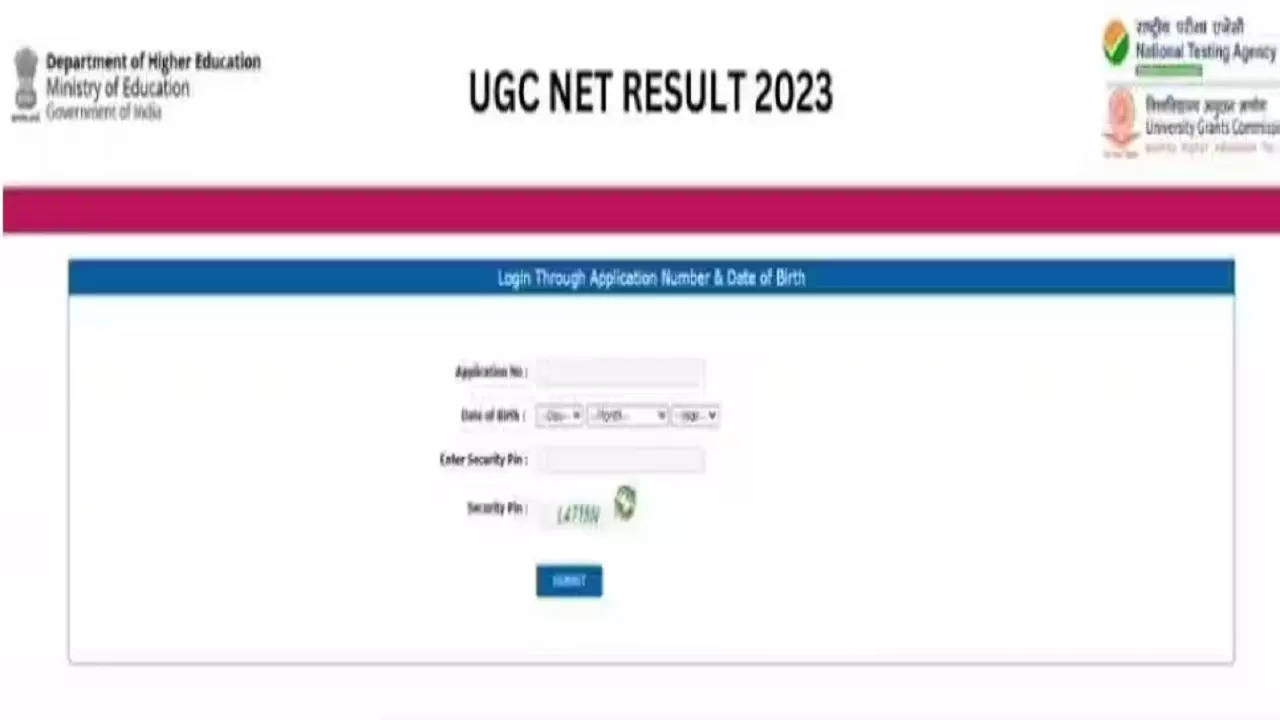 ugc net result 2023