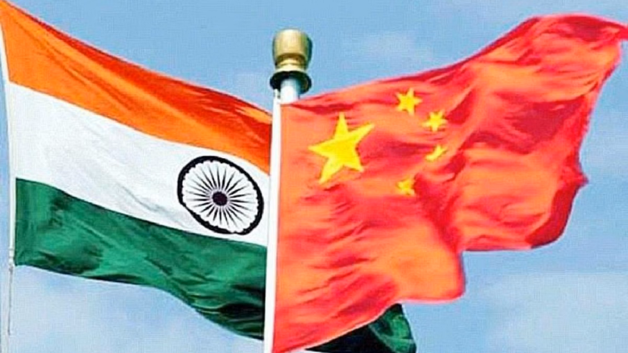 India China Flag