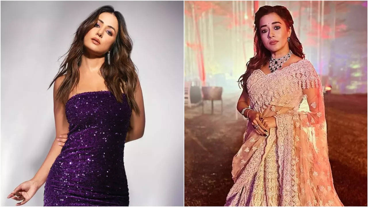 Hina Khan and Tina Datta have reacted to India-Maldives row (credit: Instagram).