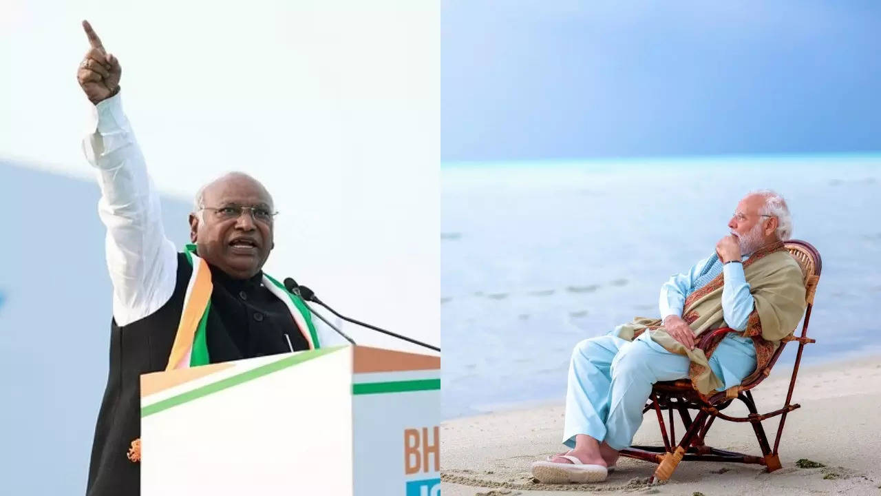 Kharge Modi.