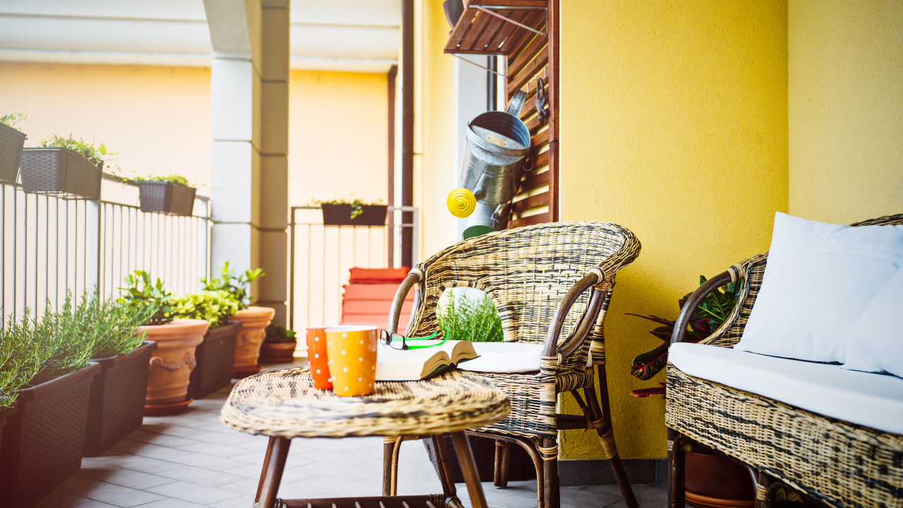 Know how to decorate and design your balcony to enjoy the space at home. Pic Credit: Canva