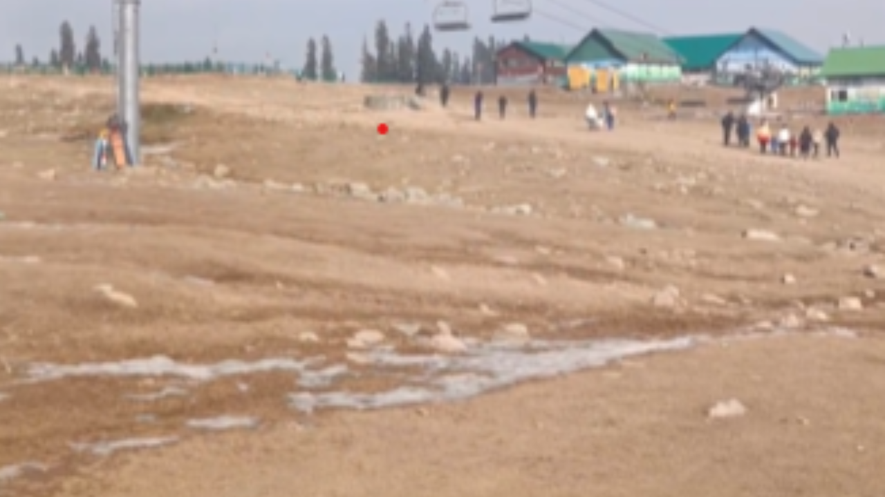 No Snow In Gulmarg This Year?