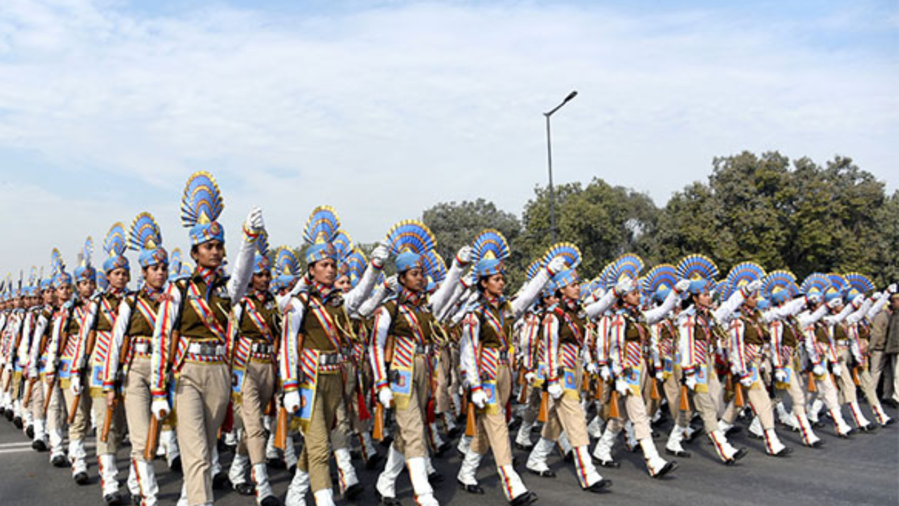 Republic Day Parade First AllWomen Delhi Police Contingent To