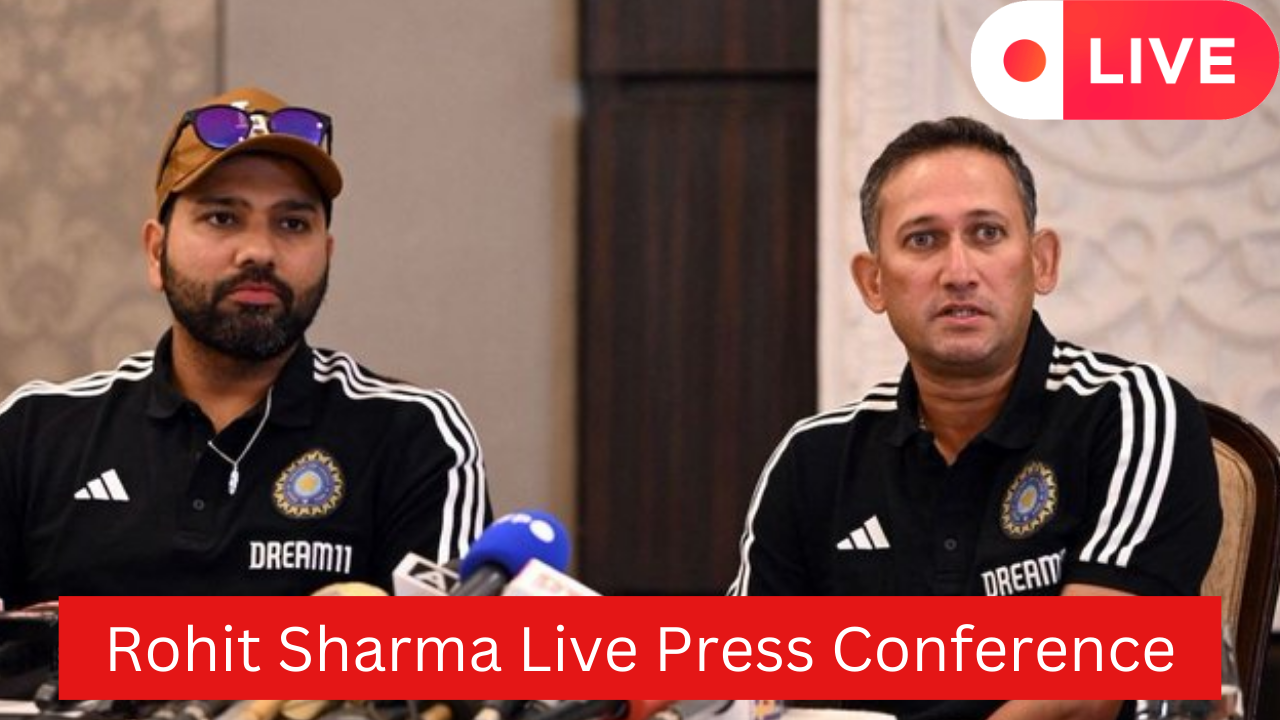 Live press conference online now