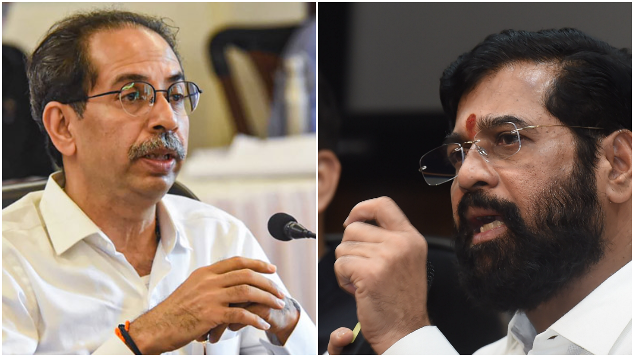 Uddhav Thackeray and Eknath Shinde