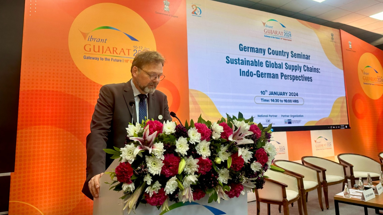 vibrant gujarat german envoy