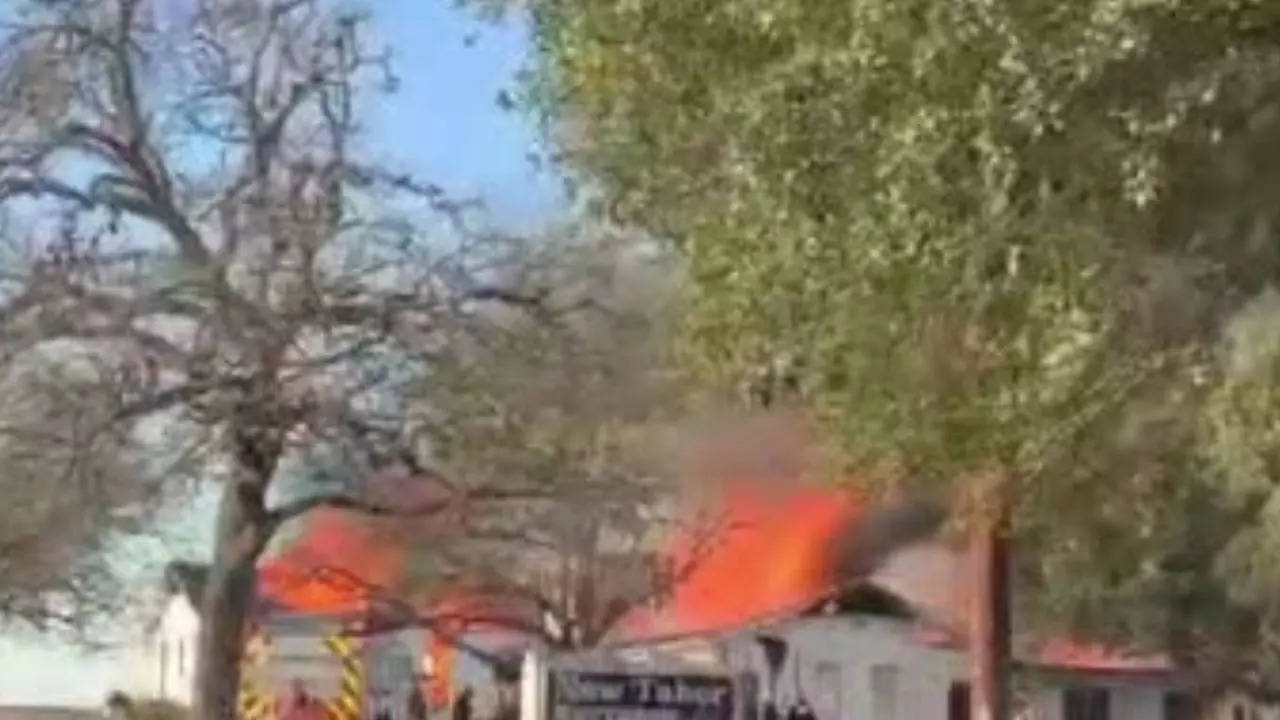 New Tabor Brethren Church Fire: Burleson County Church In Texas Damaged | VIDEO