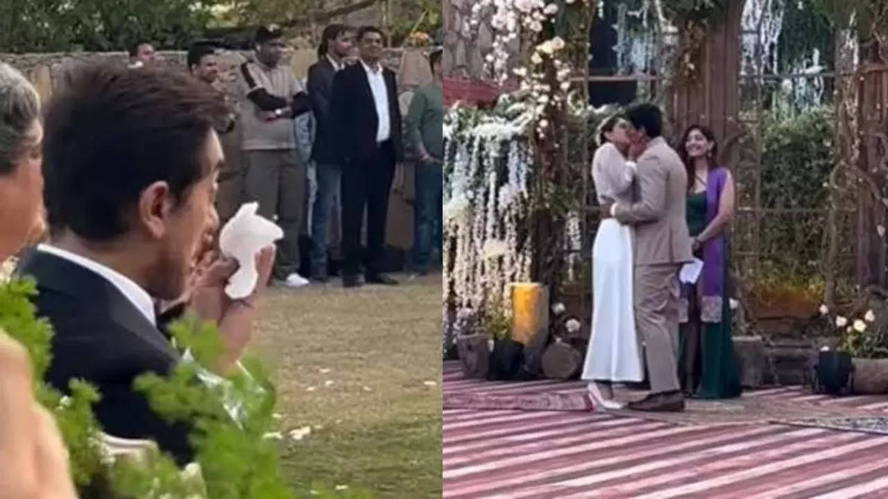 Aamir Khan gets emotional at Ira Khan's wedding