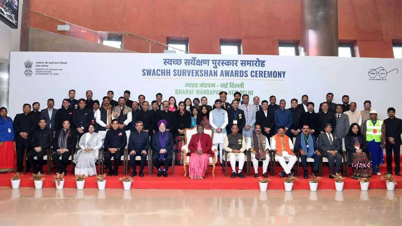 Swachh Survekshan Awards: Full List of India's Cleanest Cities in 2023 ...