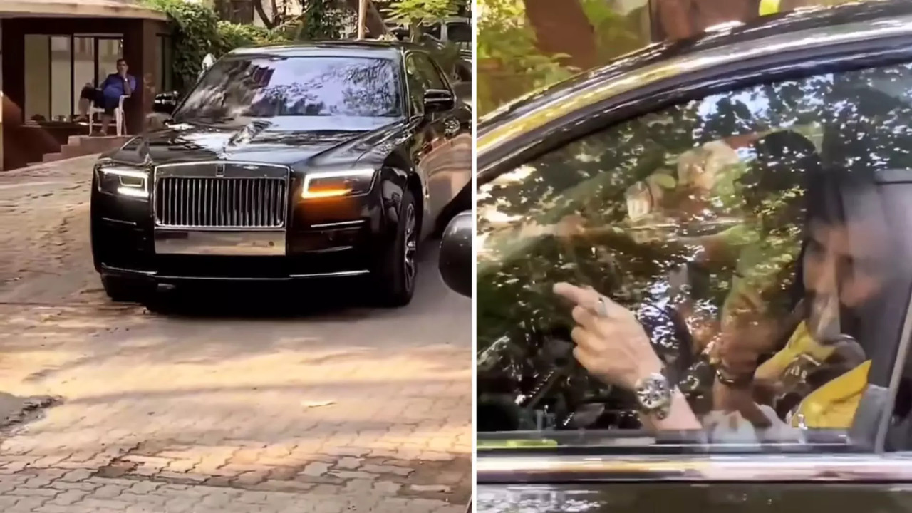 Emraan Hashmi Rolls Royce Times Drive