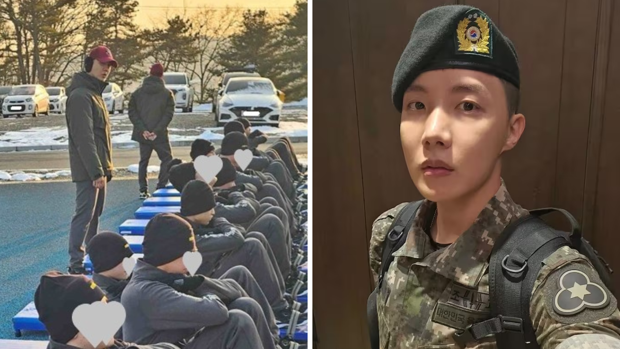 BTS' J-hope Looks Stern As He Trains New Military Recruits