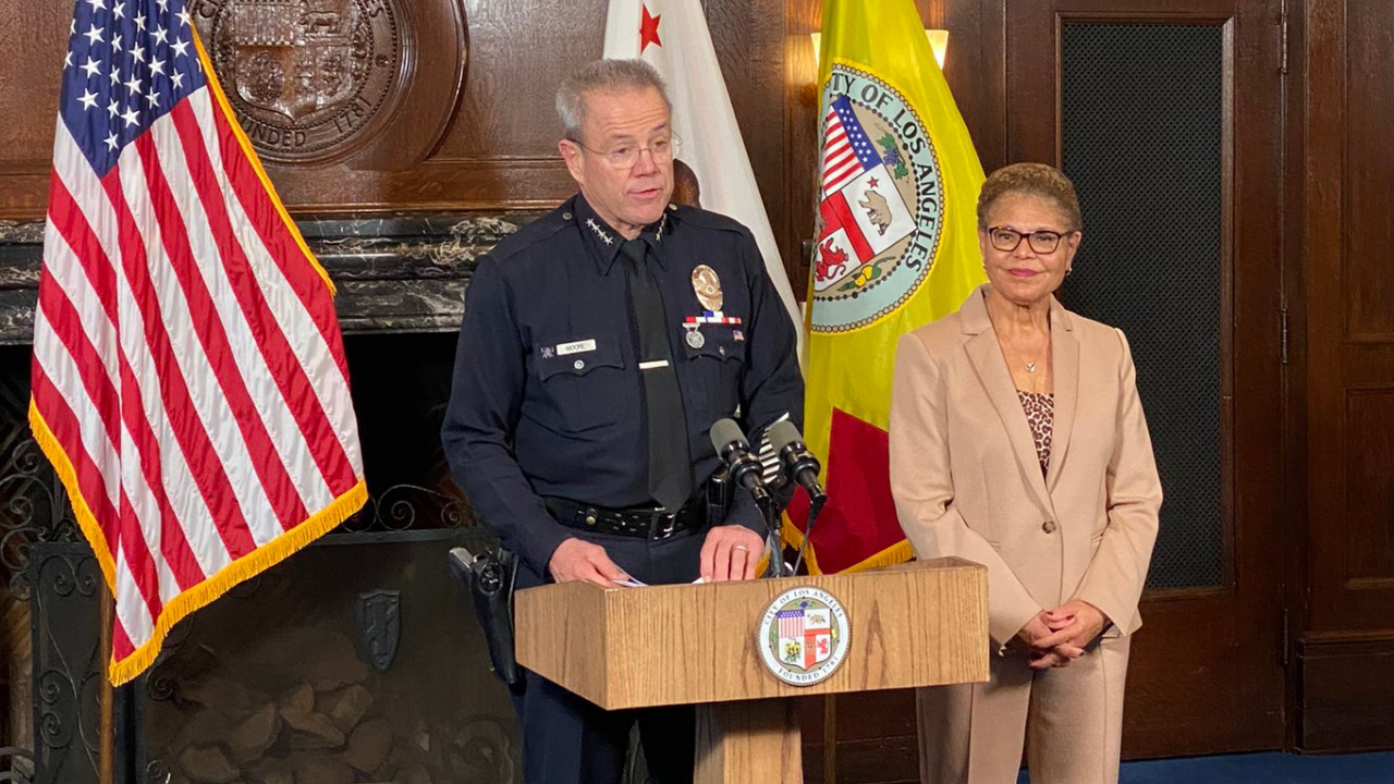 LAPD Chief Michel Moore Retirement