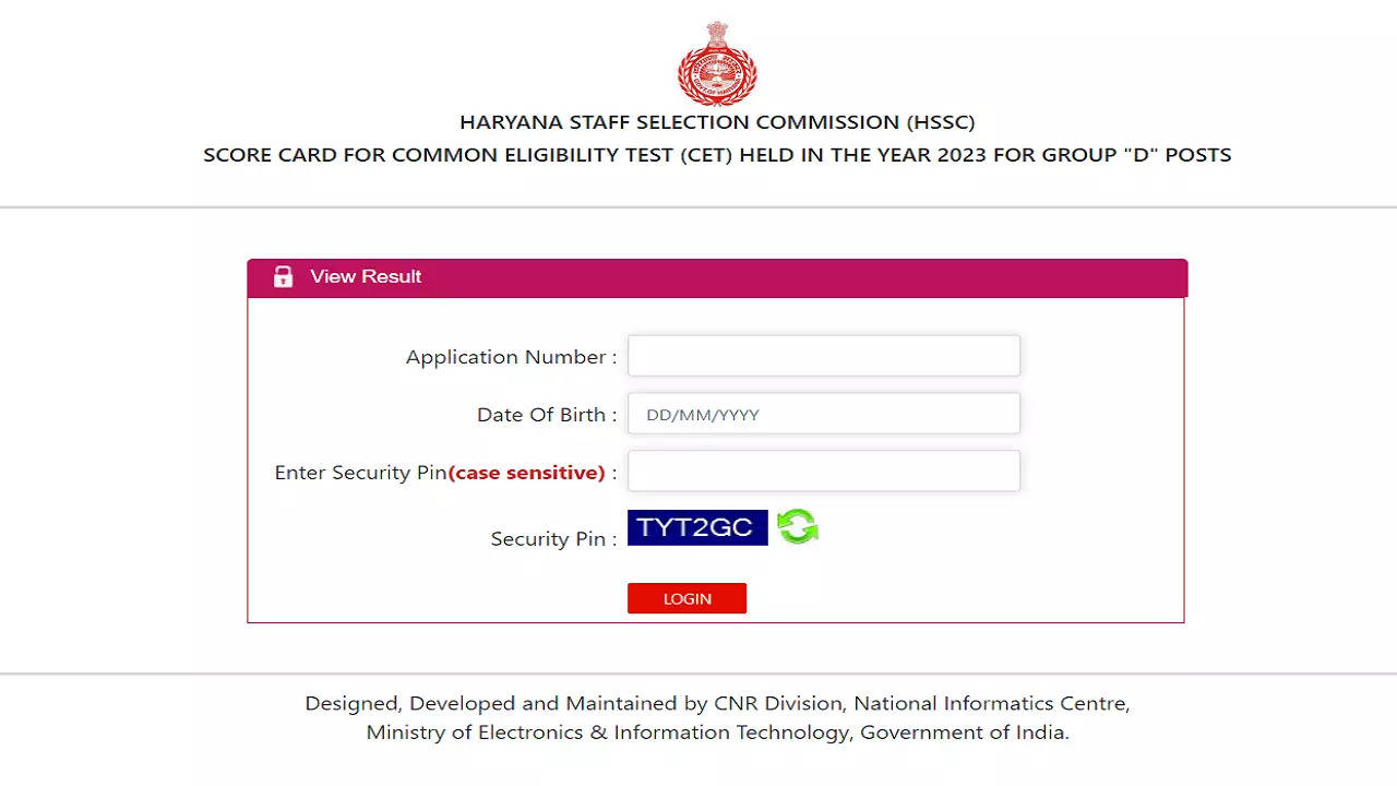 HSSC Group D Result 2023 Released on hssc.gov.in, Link Here