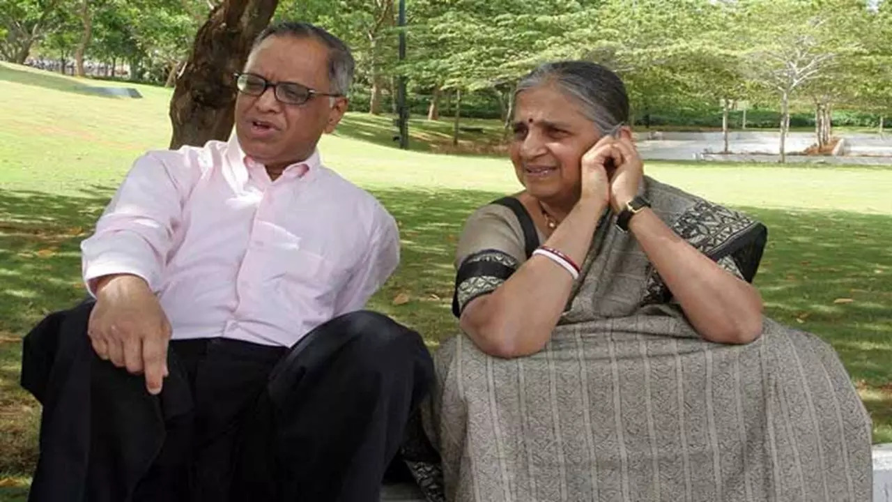 Sudha Murthy Narayan Murthy