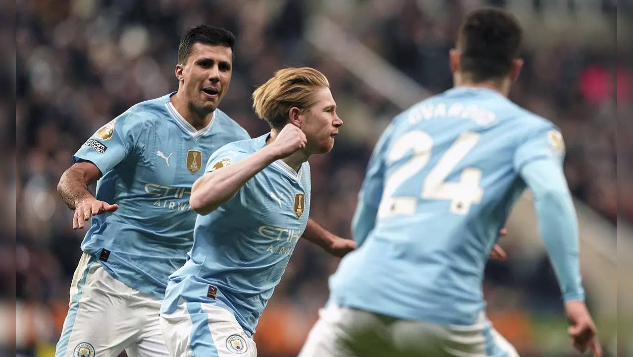 Manchester City beat Newcastle United in Premier League