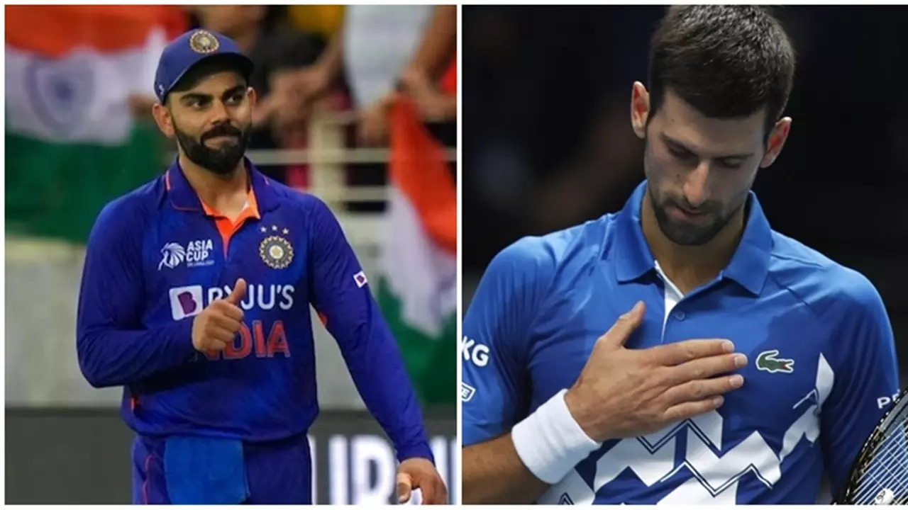 ​How Virat Kohli and Novak Djokovic Became Text Buddies​