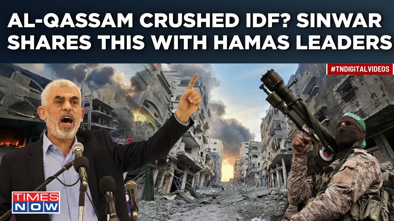 Yahya Sinwar Claims Qassam Crushing IDF Troops In Gaza | Hamas General ...