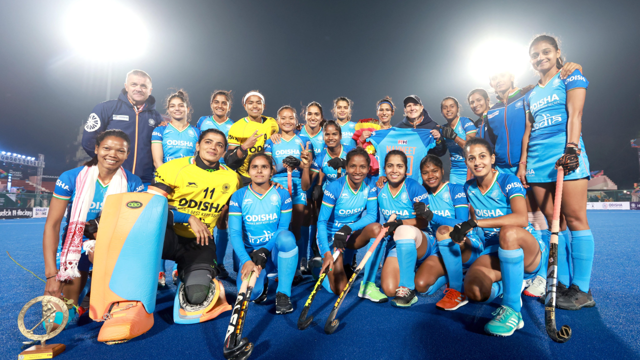 Indian women hockey team hockey india