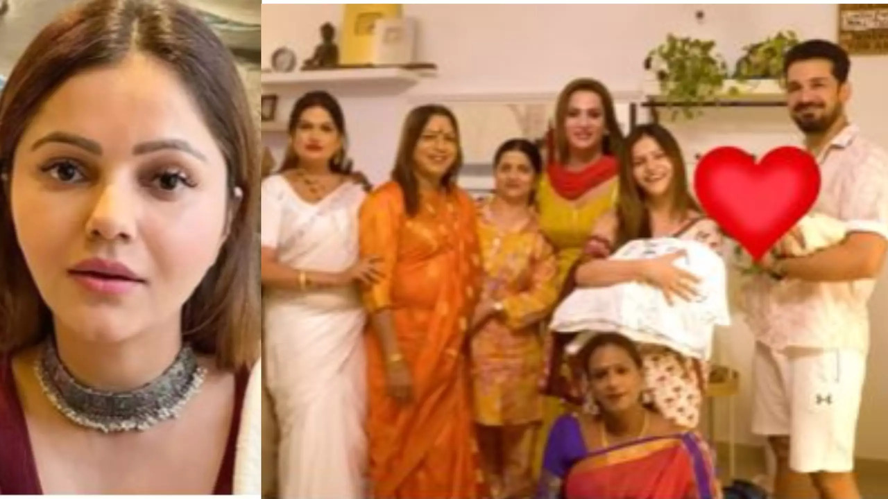 Rubina Dilaik Celebrates First Lohri Of Her Twins; Family Receives Blessings From The Transgender Community