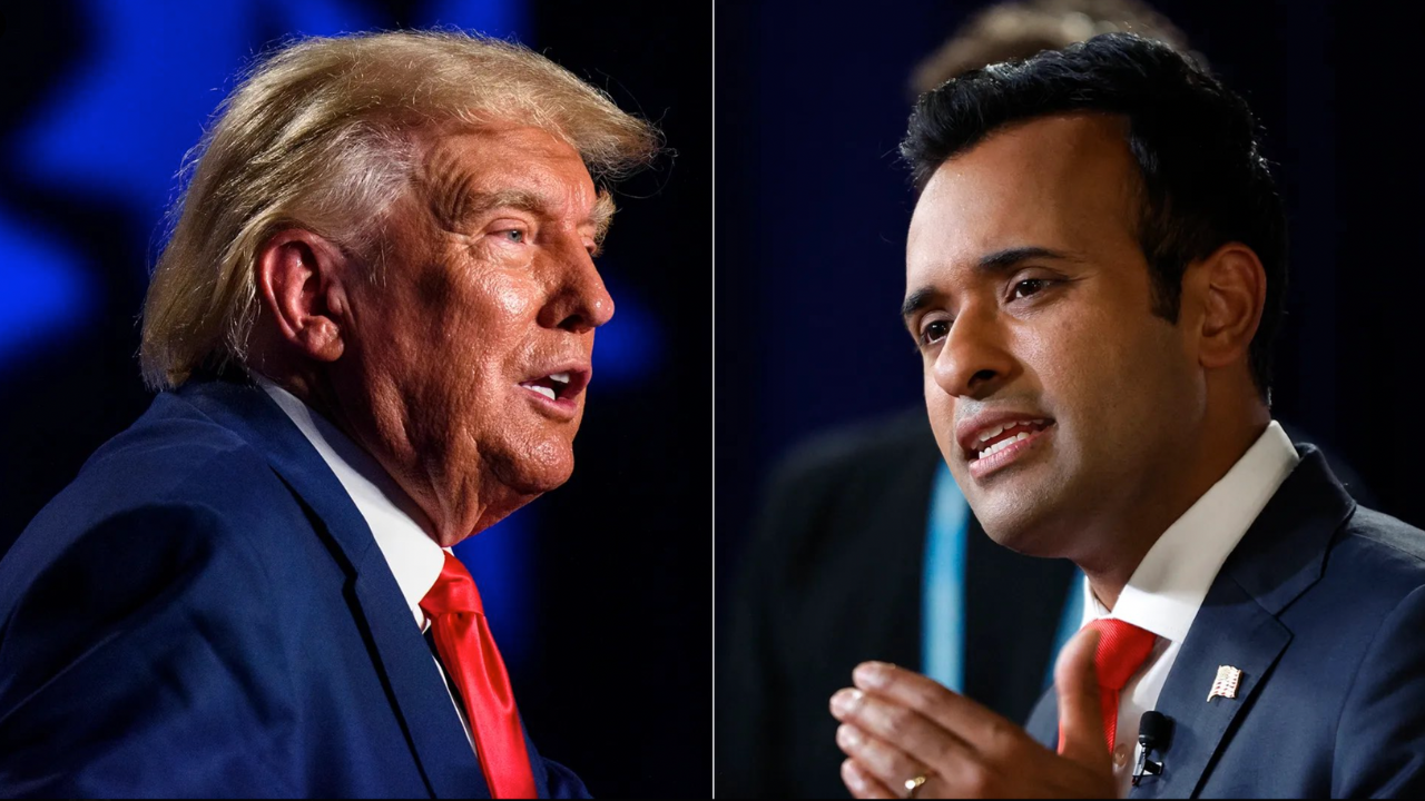Iowa Caucuses Vivek Ramaswamy Responds To Donald Trump's 'Useless