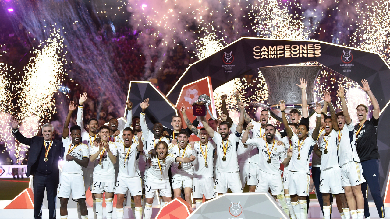 Real Madrid beat Barcelona 4-1 in the Spanish Super Cup