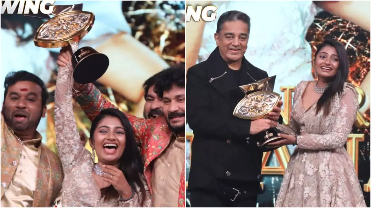 After Elvish Yadav, Wild Card Entrant VJ Archana Makes History By Winning Bigg Boss Tamil 7 (credit: Instagram).