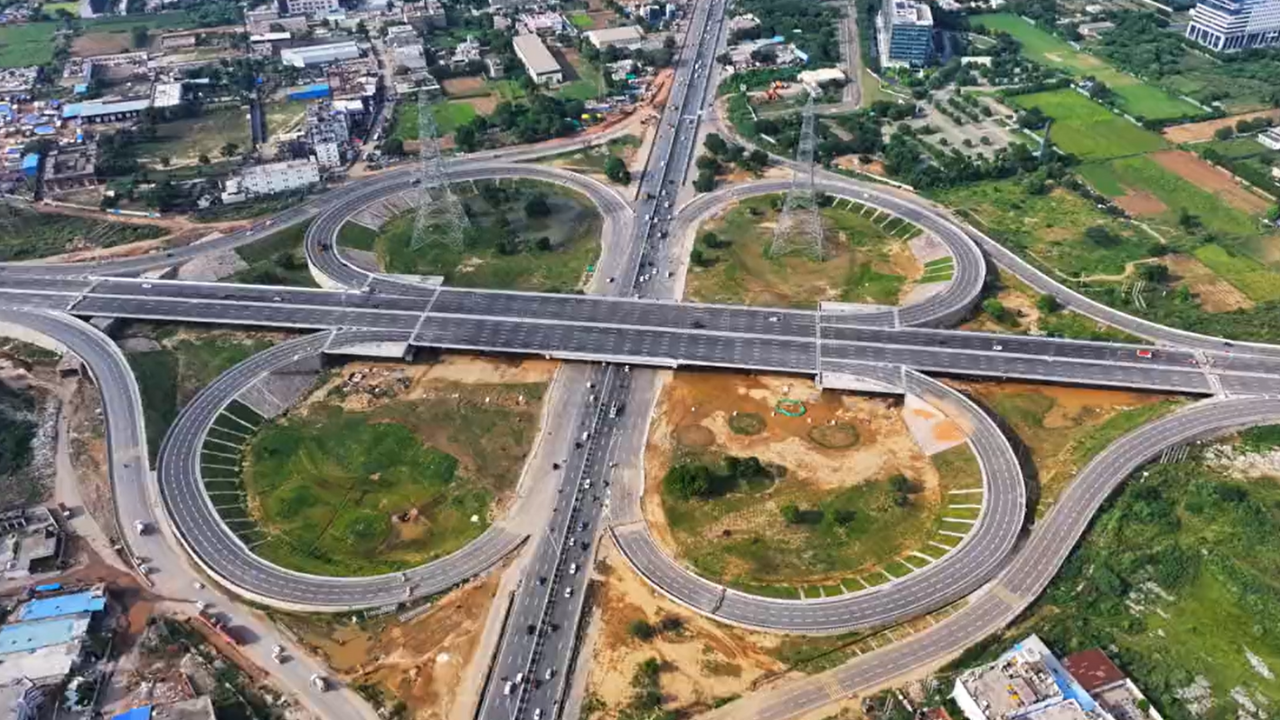 Dwarka Expressway Cloverleaf