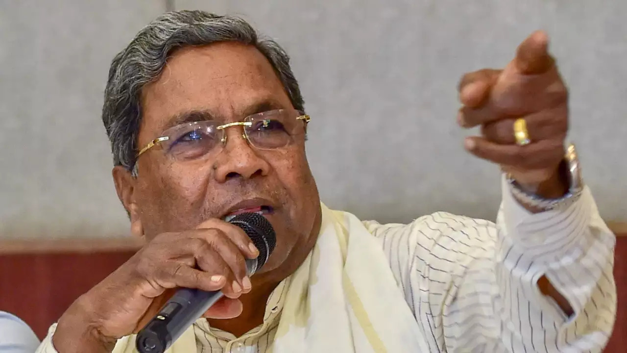 Siddaramaiah.