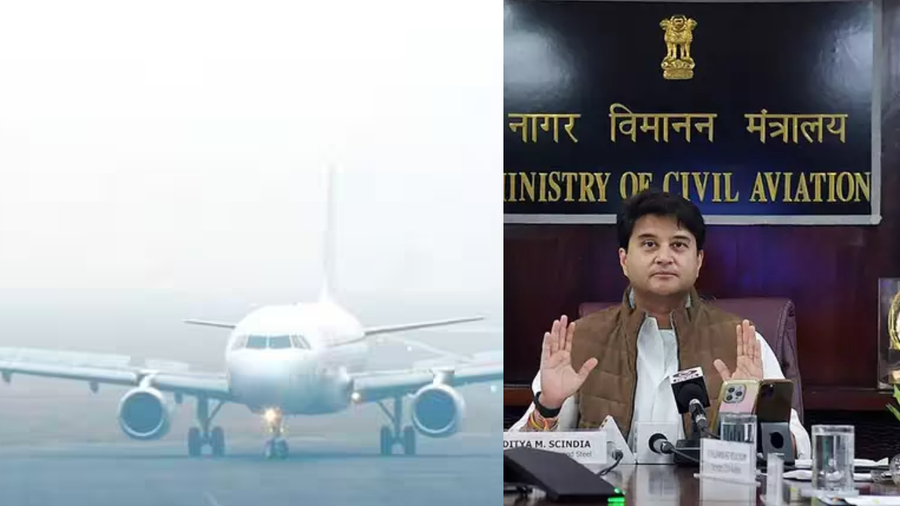 Delhi Airport Asked to Expedite Opening CAT III-Enabled 4th Runway, DGCA to Issue SOP For Airlines Amid Delays:  Scindia