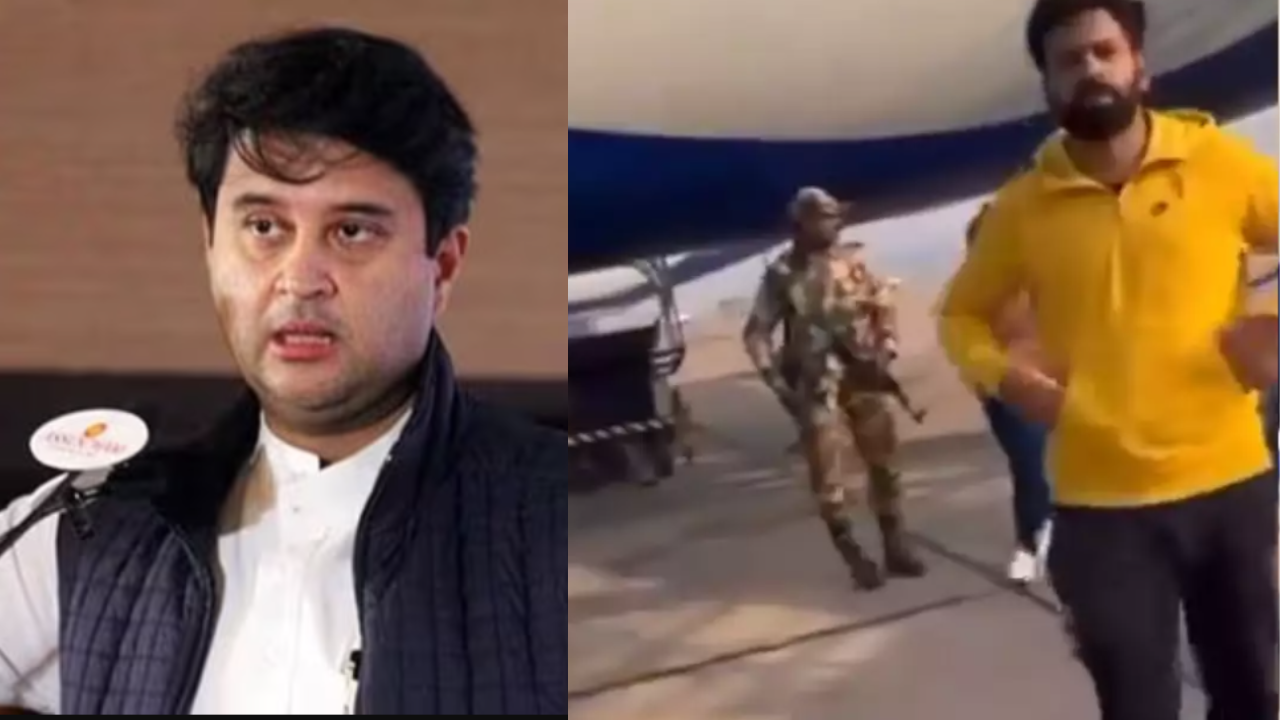 Jyotiraditya Singh Says 'Unruly' Behavior Passenger 'Unacceptable'