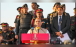 Mai Rahoon Ya Na Rahoon Rajnath Singh Highlights Soldiers Qualities At Lucknows Shaurya Sandhya Event