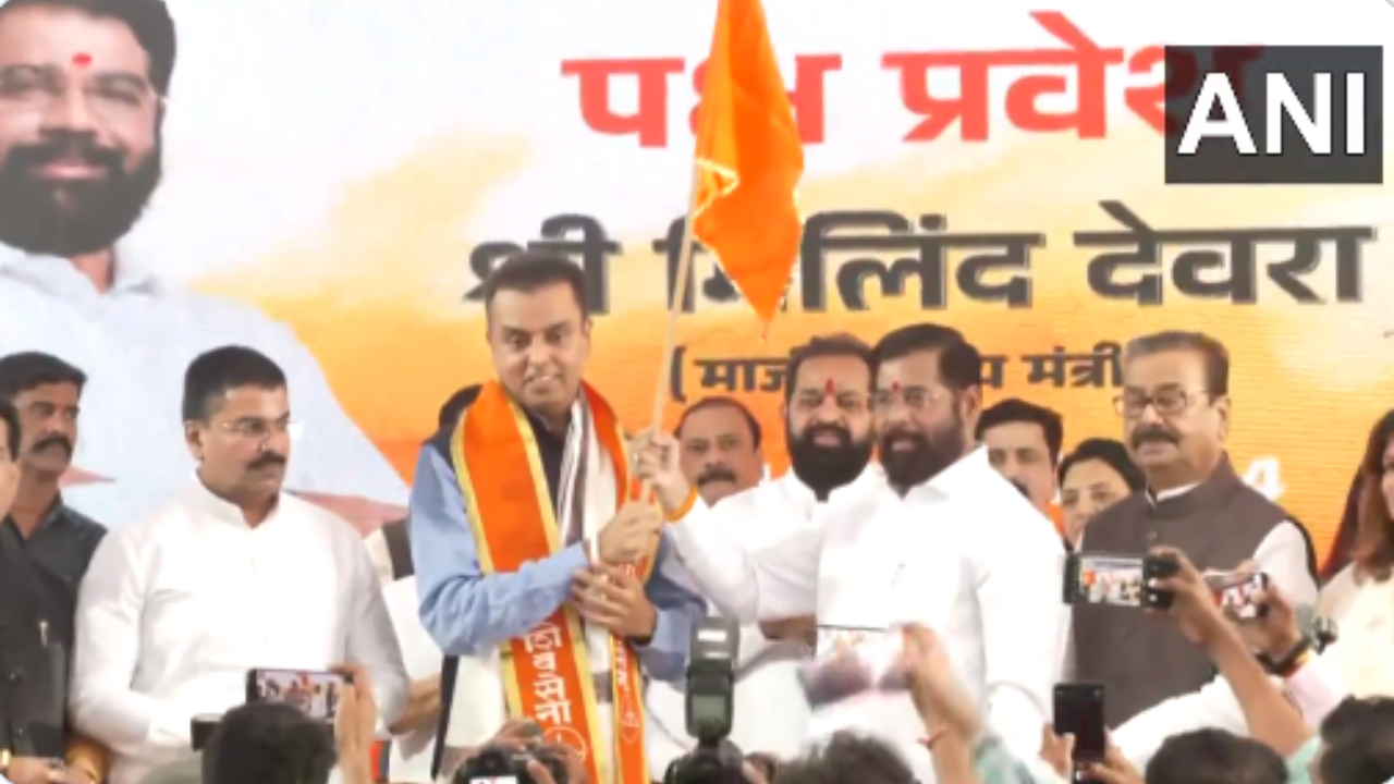 Milind Deora Joins ShivSena