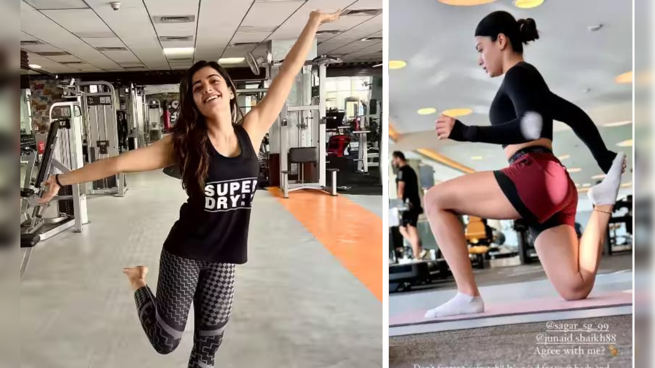 rashmika mandana shares her fitness routine and benefits of stretching tips with fans