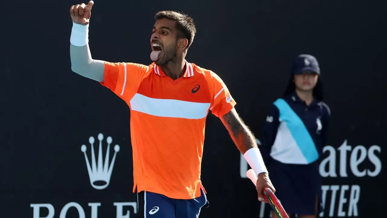 Sumit Nagal vs Alexander Bublik Australian Open 2024 Highlights Historic Win For Nagal Beats Alexander Bublik 6-4 6-2 7-6