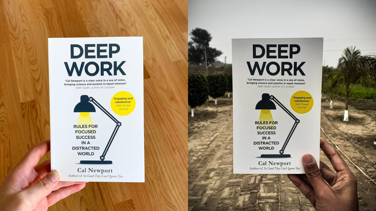 Deep Work Book by Cal Newport