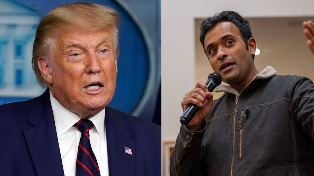 Vivek Ramaswamy And Donald trump