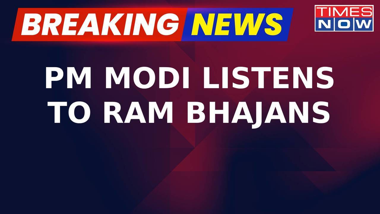 Breaking News: PM Modi Listens To Ram Bhajans, As Rituals Begin At Ayodhya | Latest News