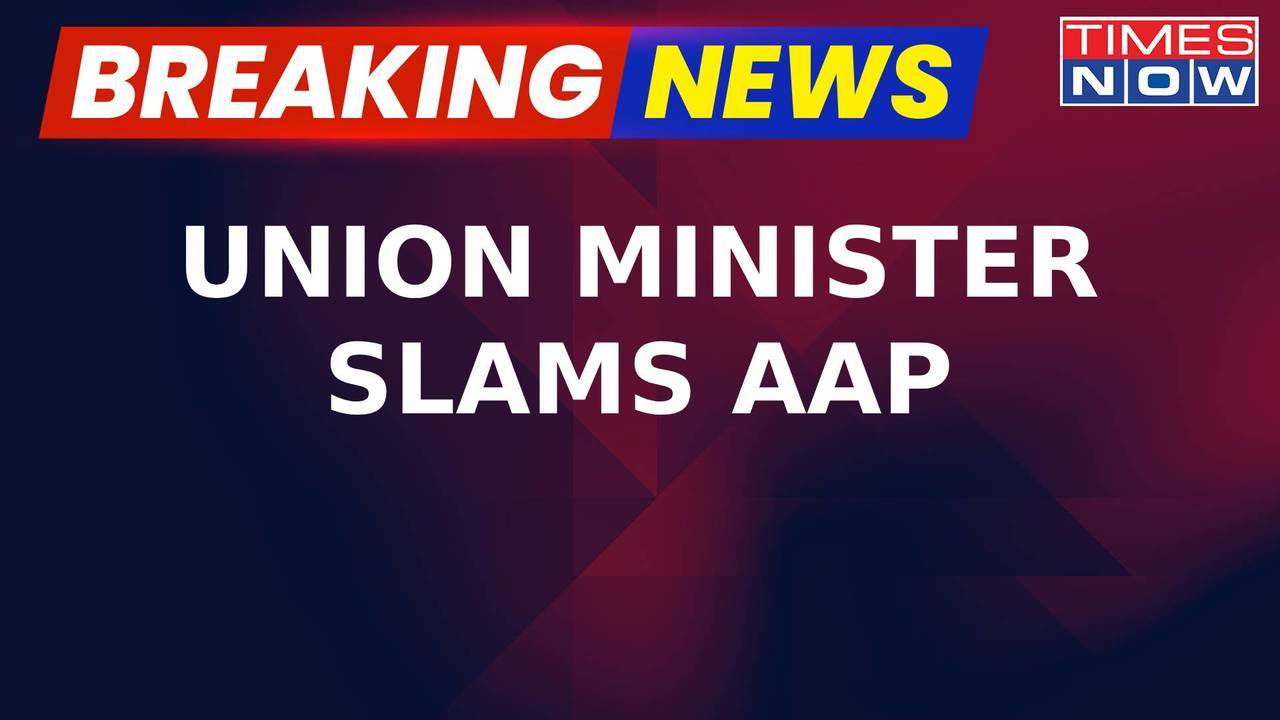 Breaking News:Union Minister Slams AAP, AAP Launches Mandir Outreach | Latest News | Times Now