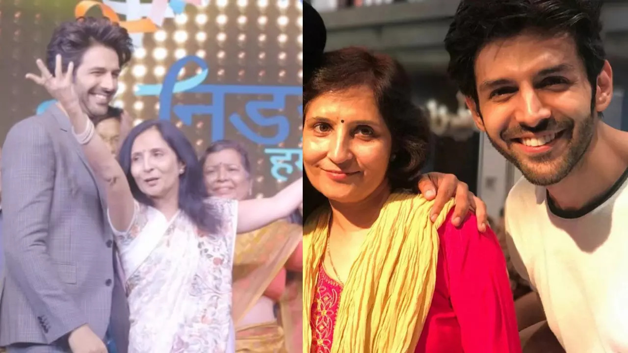 Kartik Aaryan Shares Sweet Video For Mom's Birthday: Be This Happy Person Always