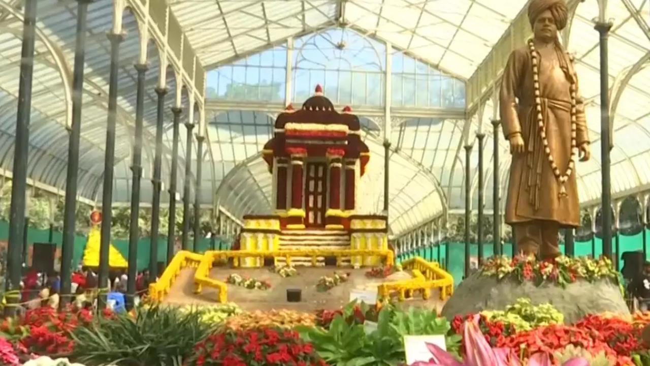 Image from Lalbagh flower show 2020